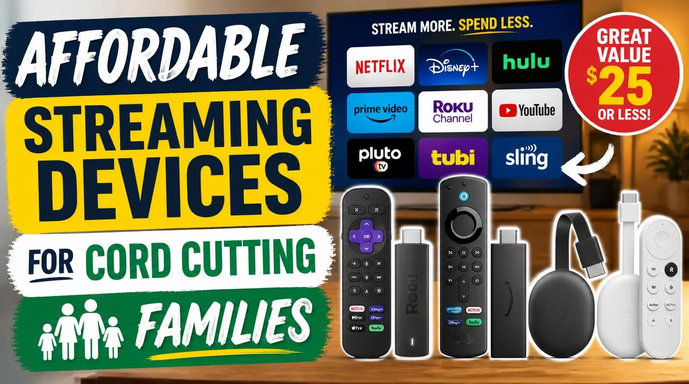 Affordable Streaming Devices for Cord Cutting Families