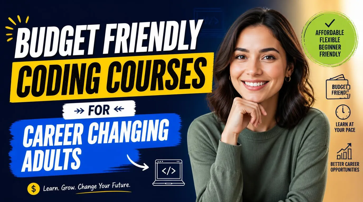 Budget Friendly Coding Courses for Career Changing Adults