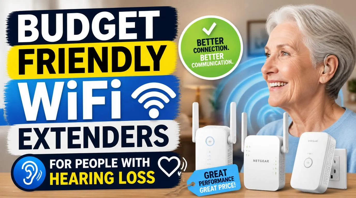 Budget Friendly WiFi Extenders for People with Hearing Loss