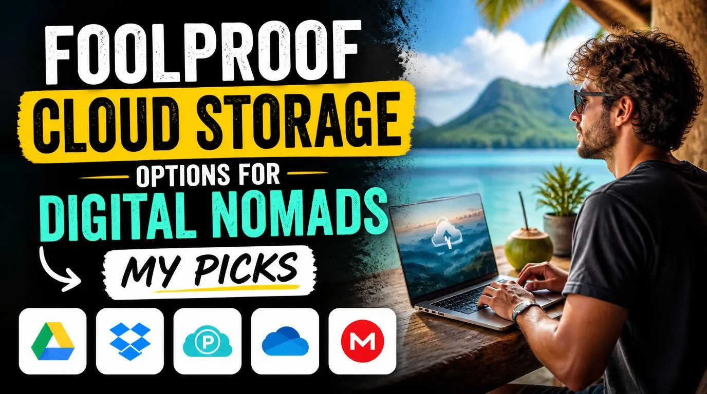 Foolproof cloud storage options for digital nomads: My picks