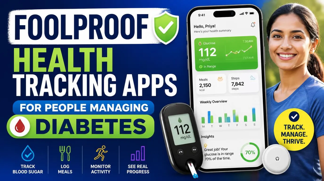 Foolproof health tracking apps for people managing diabetes