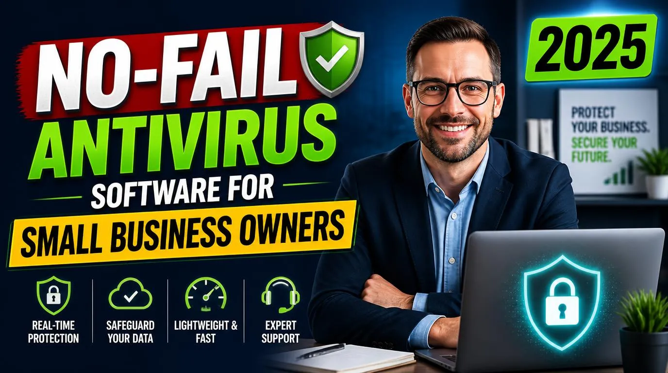No-Fail Antivirus Software for Small Business Owners: 2025