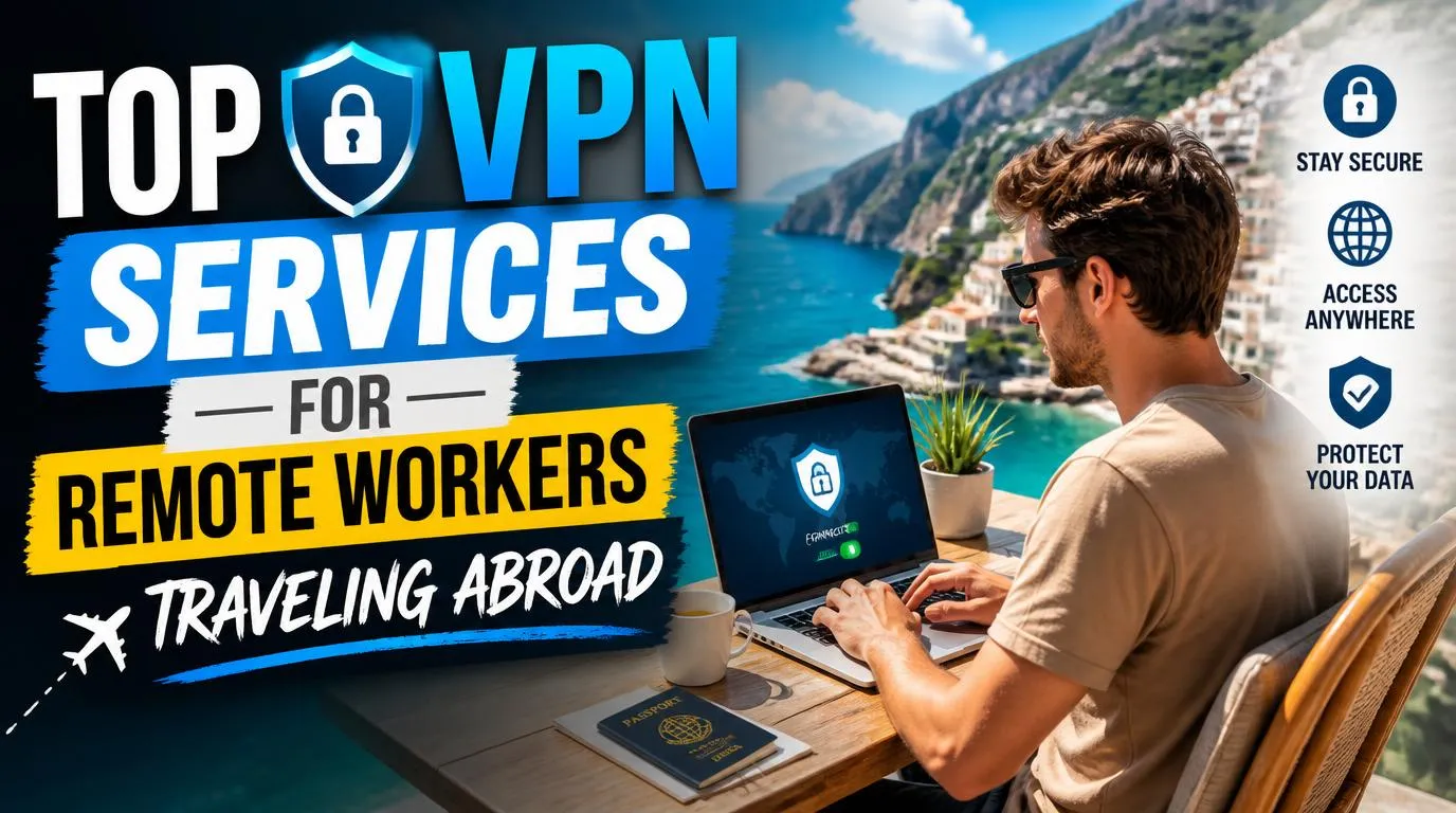 Top VPN services for remote workers traveling abroad