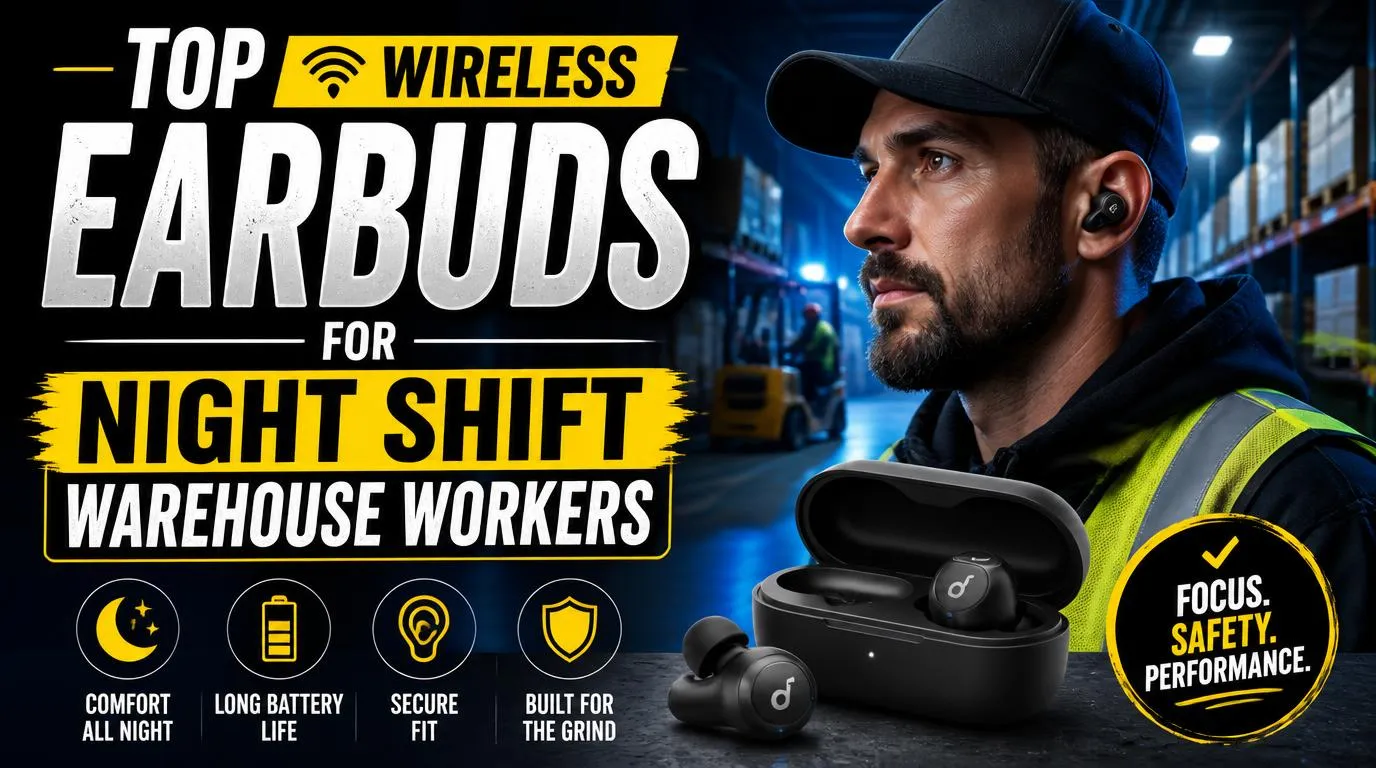 Top Wireless Earbuds for Night Shift Warehouse Workers